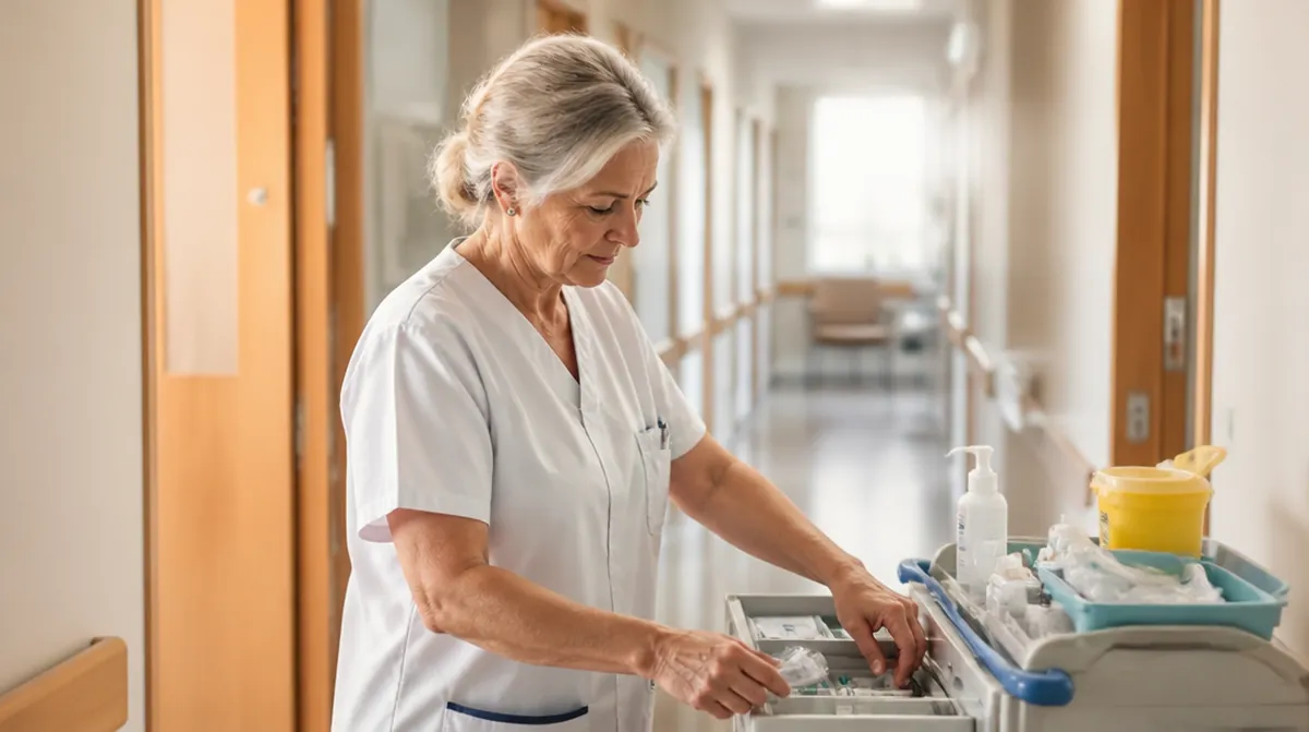 Une infirmière retraitée de la fonction publique hospitalière reprend une activité dans une clinique privée